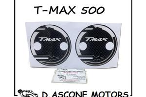 2 ADESIVI LATO STTORE VARIATORE TMAX 500 530 CARBO
