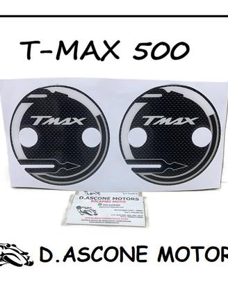 2 ADESIVI LATO STTORE VARIATORE TMAX 500 530 CARBO
