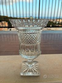 Vaso Medici in Cristallo di Boemia Molato