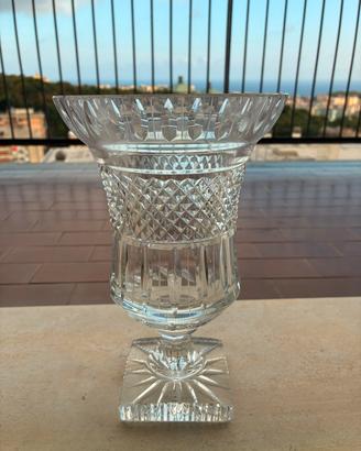 Vaso Medici in Cristallo di Boemia Molato