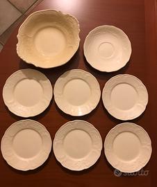 Servizio piatti porcellana