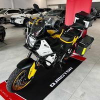 QJ MOTOR SVT 650X Bianco/Giallo **PRONTA CONSEGN