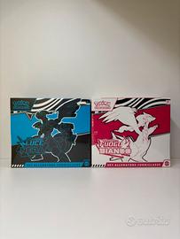 Coppia ETB Pokemon Luce Nera e Fuoco Bianco