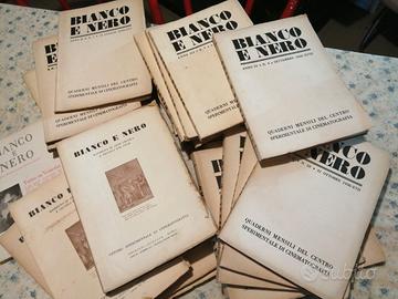 bianco e nero lotto 30 riviste anni 1938/42 cinema