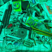 cose per bici e pescatore