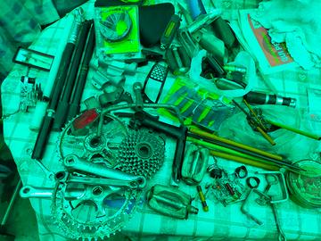 cose per bici e pescatore