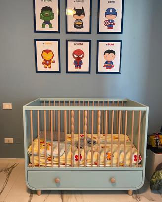 Lettino evolutivo neonaro 60x120 cm Myllra Ikea