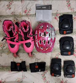 PATTINI A ROTELLE In LINEA più ACCESSORI 