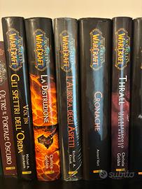 Collezione completa libri wow world of warcraft