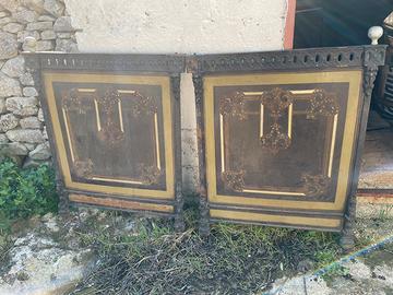 Spalliere letto in ferro battuto anni ‘20