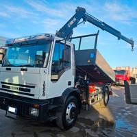 IVECO EUROCARGO 150E18 GRU E RIBALTABILE-2000