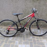 Bici MTB Rock Machine da 24"