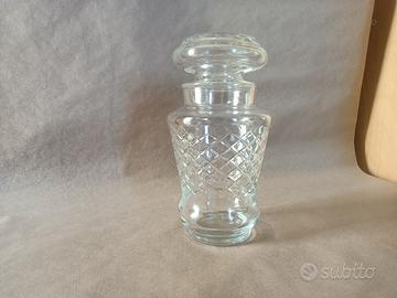 Vaso in vetro con coperchio 