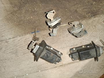 Serratura chiave blocchetto sella bauletto vespa