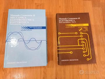 Manuale Cremonese di Meccanica Elettronica Elettro