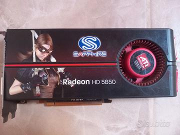 Scheda video Ati Radeon SAPPHIRE HD 5850 1GB GDDR5