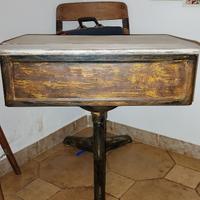 Scrivania scuola elementare americana + mobile