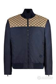 Gucci Nylon Bomber Jacket TG 48 - mai indossato
