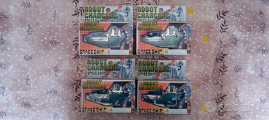 transformer ko anni 80 space ship fondo magazzino