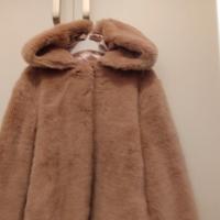 Giacca tipo pelliccia colore rosa