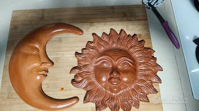 sole e luna coccio