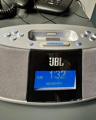 JBL on time 200p AM/FM radio & alt