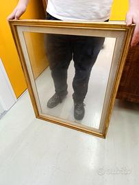 cornice in legno dorato