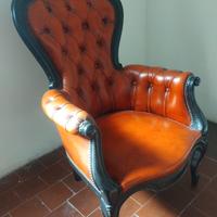 Poltrona Riproduzione Luigi XVI