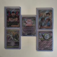 Lotto 5 carte Pokemon rare