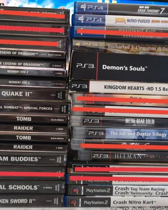 giochi playstation 1 ps1 ps2 ps3 ps4 