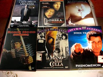 6 dvd  originali generi vari