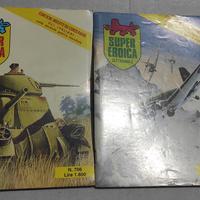 Fumetti  guerra supereroica 2 volumi rari