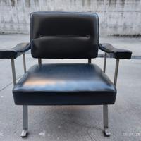 coppia poltrone in pelle