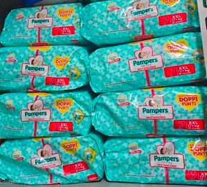 N.8 bipack N.208Pampers Mutand Baby Dry Tg. 7  17+