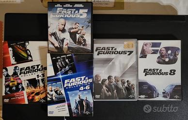 Fast & Furious - Set completo 1-8 - DVD originali 