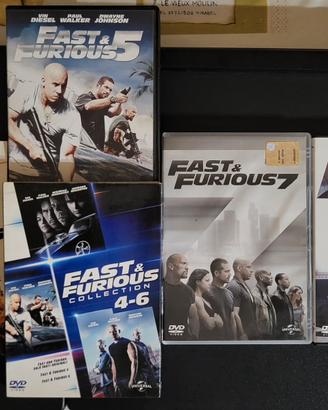 Fast & Furious - Set completo 1-8 - DVD originali 
