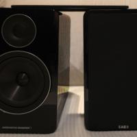 Casse attive Acoustic Energy AE1 – BLACK + Gold Nt