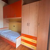 Cameretta completa salvaspazio bambino/bambina