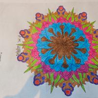 La gioia  di dare colore ai disegni e farli vivere