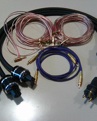 set completo cavi audio hi fi