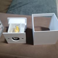 Nuova lampada per esterni ed interni led, bianca