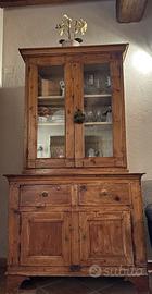 Vetrina anni ‘80 in legno