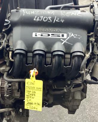 Motore a completo Honda Jazz 1.2; L12A4