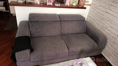 Divano letto 2 posti estraibile