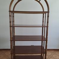 Libreria in rattan