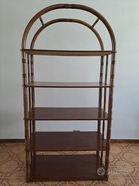 Libreria in rattan