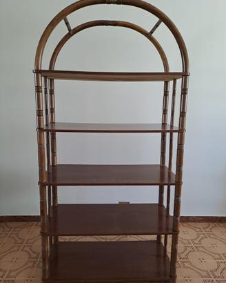 Libreria in rattan