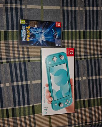 Nintendo Switch Lite + Pokemon Diamante Lucente