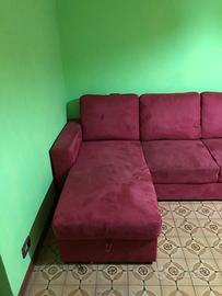Divano 3 posti con chaise long