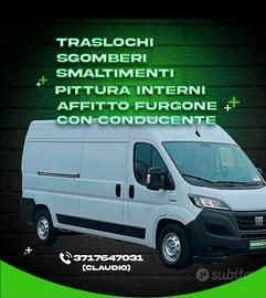 Traslochi,trasporto,smaltimento ,deposito